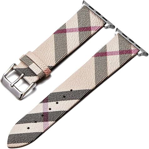 burberry plaid watch band|Burberry strap replacement parts.